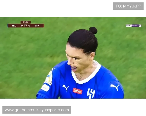 利物浦直塞打穿中路，努涅斯单刀冷静破门